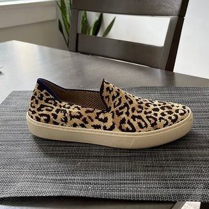 Rothys cheetah print sneakers